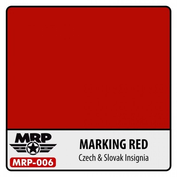 MR. Paint MRP-006 Marking Red - Czech, Slovak Insignia 30ml