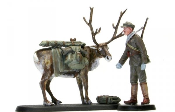 Toro 35F80 Stary Żołnierz Z Reniferem - Armia Fińska - Wojna Zimowa 1939-40 1/35