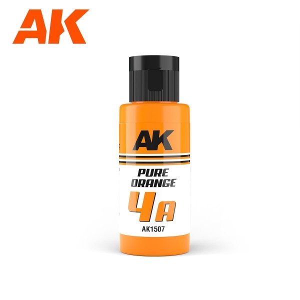 AK Interactive AK1507 DUAL EXO 4A – PURE ORANGE 60ML