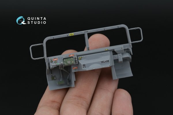 Quinta Studio QD35154 Humvee family 3D-Printed &amp; coloured Interior on decal paper (ICM) 1/35