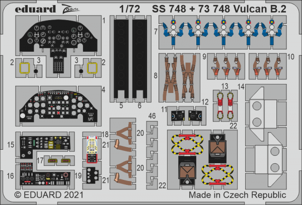 Eduard SS748 Vulcan B.2 AIRFIX 1/72
