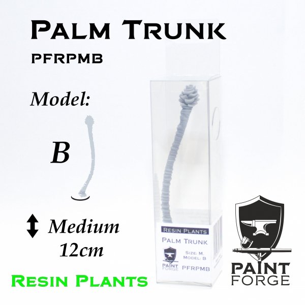Paint Forge PFRPMB Resin Plants PALM TRUNK B size M 