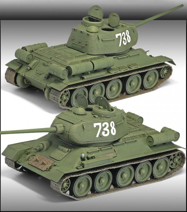 Academy 13290 T-34/85 No.112 Factory Production (1:35)