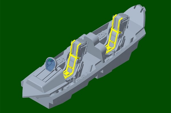 Trumpeter 05864 Chinese J-20S Mighty Dragon 1/48