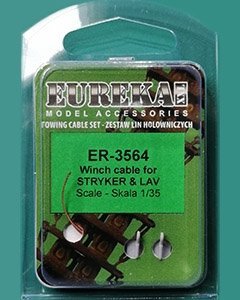 Eureka XXL ER-3564 liny holownicze do IFV Stryker &amp; Canadian LAV 1/35