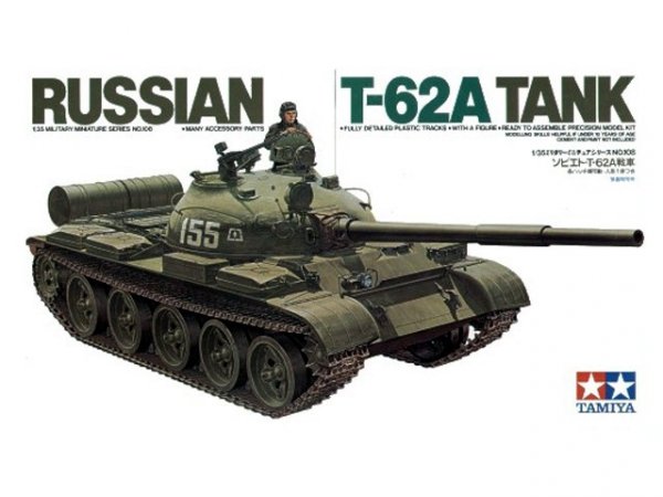 Tamiya 35108 Russian T-62A Tank (1:35)