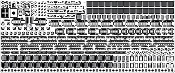 Pontos 35010F1 USS BB-64 Wisconsin 1991 Detail Up Set (1:350)