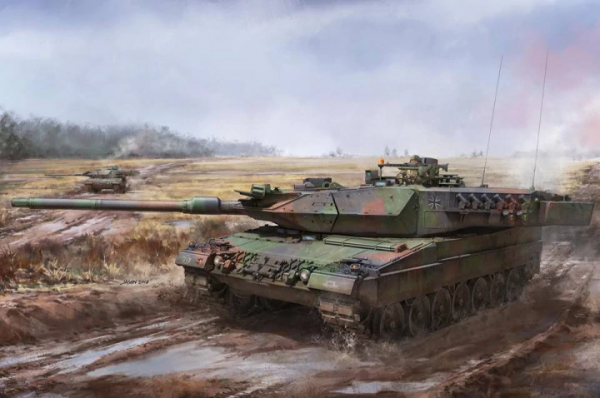 Border Model BT-002 Leopard 2A5/A6 Early &amp; 2A5/2A6 Late 3 in 1 1/35