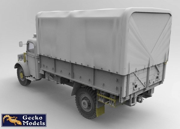 Gecko Models 35GM0155 Bedford OYD Truck 3t 4x2 GS (Metal Cargo Body) 1/35