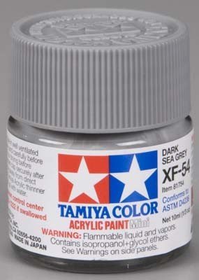 Tamiya XF54 Dark Sea Grey (81754) Acrylic paint 10ml