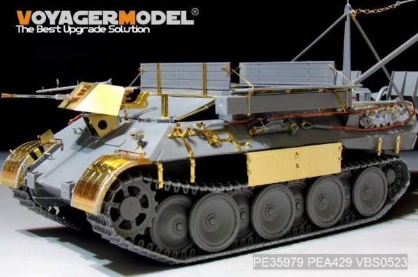 Voyager Model PE35979 WWII German Bergepanther Ausf.A (Early type,Panther A tool holders) Basic For TAKOM 2101 1/35