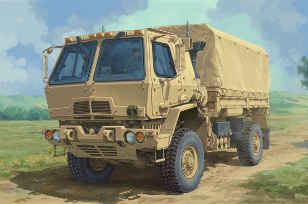 Trumpeter 01097 M1078A1P2 2.5 Ton LMTV Cargo Truck 1/35