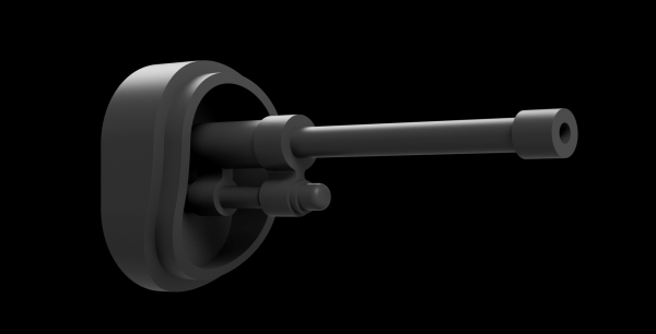 Panzer Art GB35-158 K-20 Gun barrel for Soviet T-26&amp;BT-5/7 tanks and armored cars BA-6/10 (Early pattern) 1/35