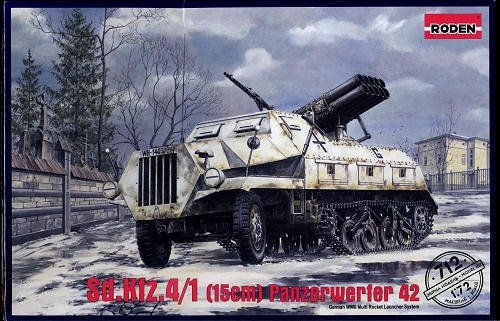 Roden 712 Sd.Kfz.4/1 Panzerwerfer 42 (PzW42 Early, 15cm) (1:72)