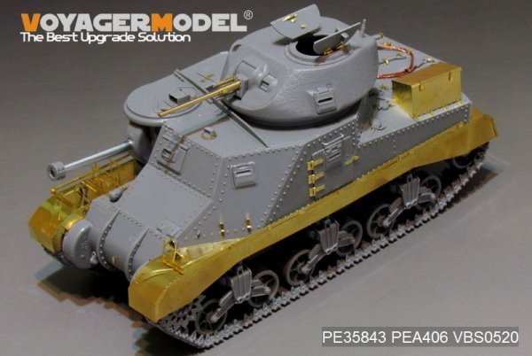 Voyager Model PE35843 WWII British Grant Medium Tank basic For TAKOM 2086 1/35