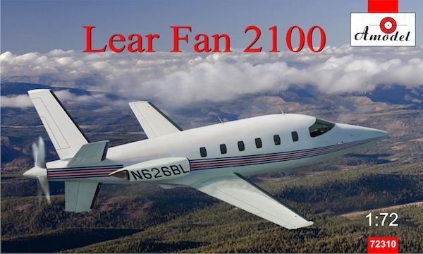 A-Model 72310 Lear fan 2100 1:72