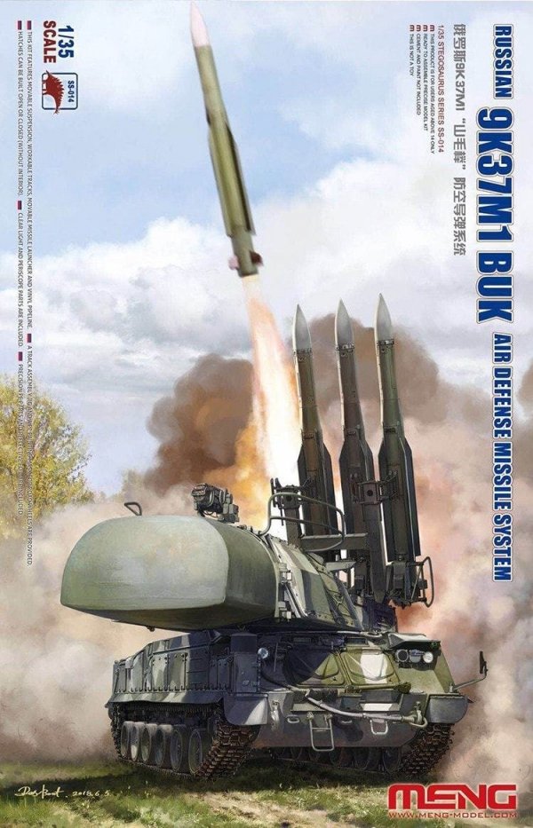 Meng Model SS-014 Russian 9K37M1 Buk Air Defense Missile System 1/35