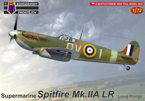 Kovozavody Prostejov KPM0305 Spitfire Mk.IIa LR „Long Range“ 1/72