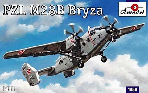  A-Model 01458 Polish PZL M28B BRYZA 1:144