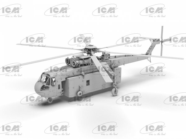 ICM 53059 Sikorsky S-64E Skycrane with Universal Pod 1/35