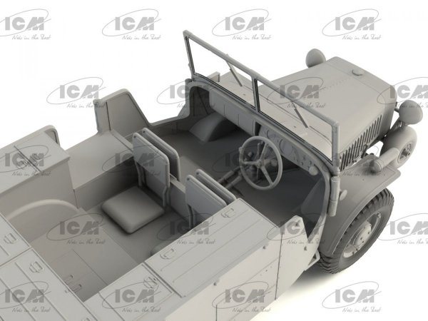 ICM 35573 Laffly (f) Typ V15T WWII German military vehicle 1/35