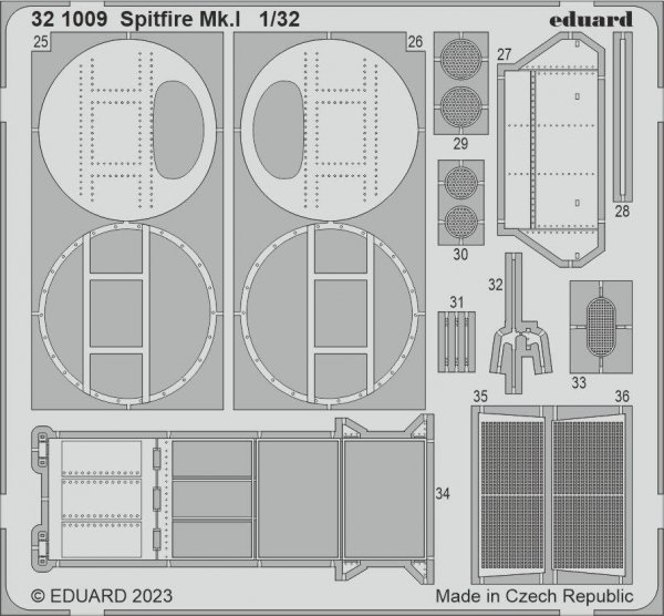 Eduard 321009 Spitfire Mk. I KOTARE 1/32