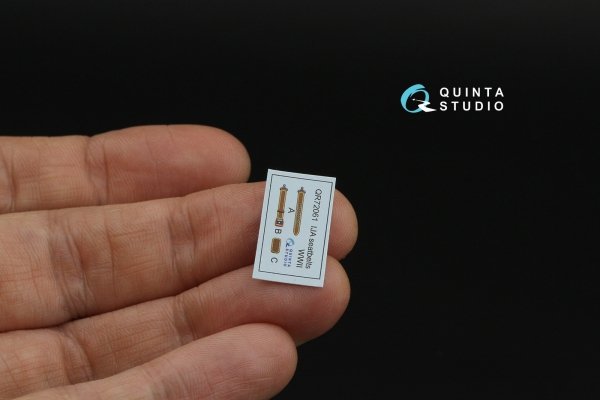 Quinta Studio QR72061 WWII Imperial Japanese Army seat belts (for 2 seats) (All kits) 1/72