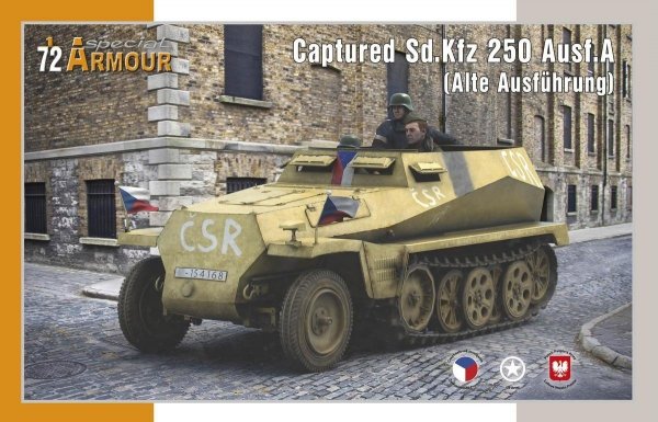 Special Armour 72027 Captured Sd.Kfz 250 Ausf.A (Alte Ausführung) 1/72