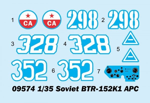 Trumpeter 09574 Soviet BTR-152K1 APC 1/35
