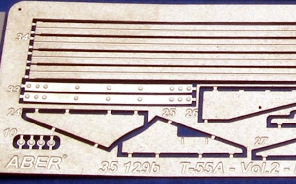 Aber 35129 Blotniki do radzieckiego czolgu sredniego T-55A cz.2 zestaw dodatkowy (TAM,TRU) (1:35)
