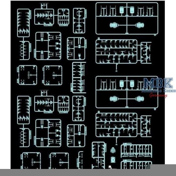 FlyHawk Model FH1132 German Battleship Bismarck 1941 1/700