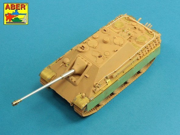 Aber 48L-22 Lufa Pak 43/3 L/71 8,8cm do Jagdpanter 1/48