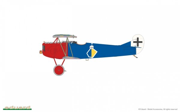 Eduard 8483 Fokker D. VIIF 1/48