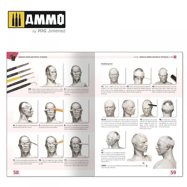 Ammo of Mig 6223 Encyclopedia of Figures Modelling Techniques Vol. 3 English