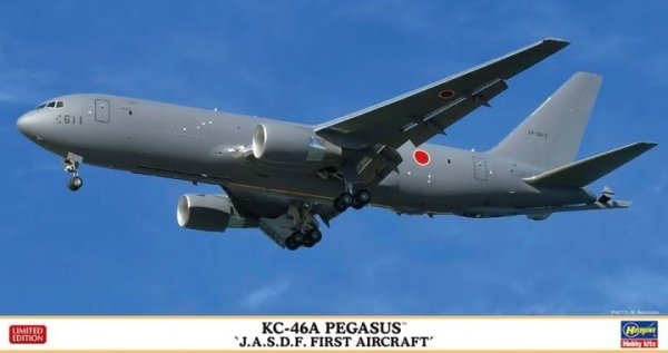 Hasegawa 10847 Boeing KC-46A Pegasus J.A.S.D.F. first aicraft 1/200