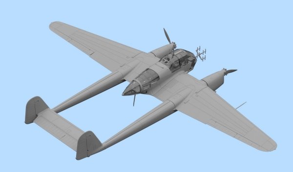 ICM 72293 FW 189A-1, WWII German Night Fighter (1:72)
