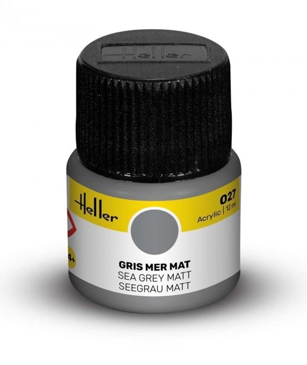 Heller 9027 027 Sea Grey - Matt 12ml