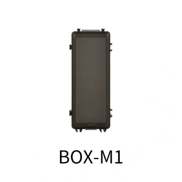DSPIAE BOX-1M Black Plastic Accessory Storage Box 96x40x34 mm / Pojemnik na akcesoria