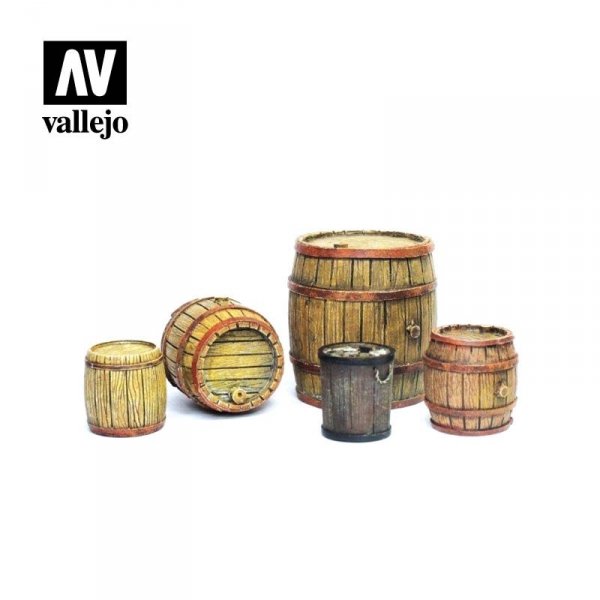 Vallejo SC225 Wooden Barrels 1/35