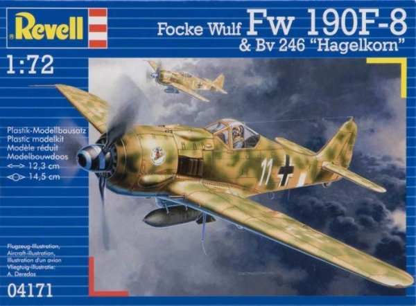 Revell 04171 Focke Wulf Fw 190F-8 &amp; Bv 246 Hagelkorn (1:72)