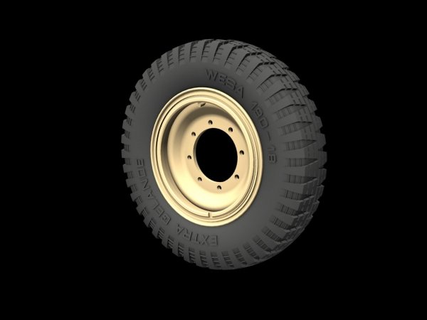 Panzer Art RE35-234 Spare wheels for Sd.Kfz 11&amp;251 (gelande pattern) 1/35