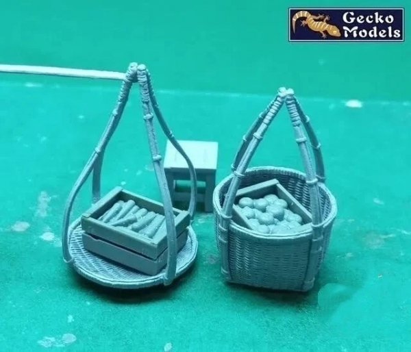 Gecko Models 35GM0123 Saigon Greengrocer 1960s-1970s Figure Set 1/35