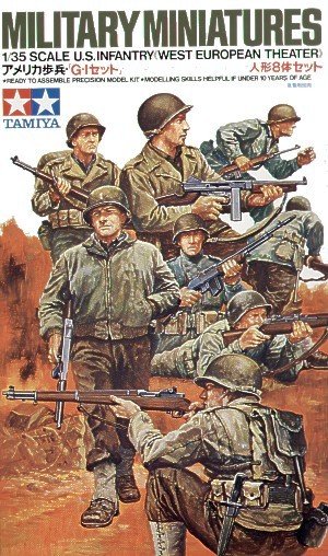 Tamiya 35048 U.S. Infantry (West European Theater) (1:35)