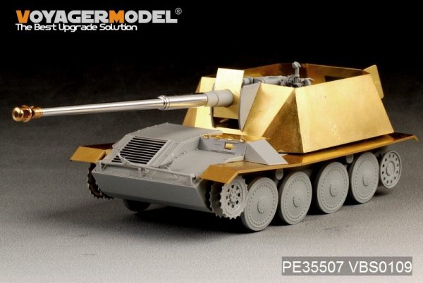 Voyager Model PE35507 WWII German 88mm Pak 43 Waffentrager w/fenders For DRAGON 6728 1/35