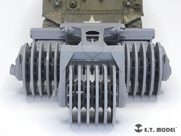 E.T. Model P35-041 WWII US ARMY T1E1 &quot;Earthworm&quot; Mine Exploder (for Late M32B1 Hull) ( 3D Printed ) 1/35