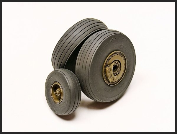 Clear Prop! CPA35002 CH-54A Tarhe wheels set for ICM kit 1/35