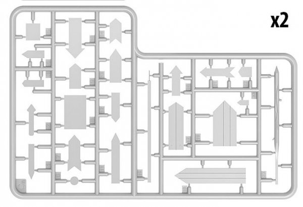 MiniArt 35601 SOVIET ROAD SIGNS WW2 1/35