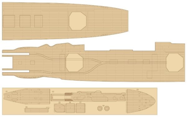 MK1 Design MD-35028 DKM Graf Zeppelin DX 1/350