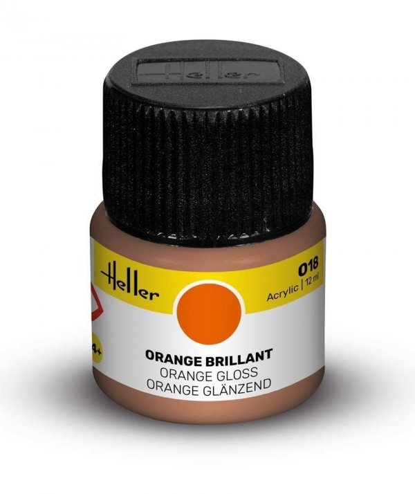Heller 9018 018 Orange - Gloss 12ml