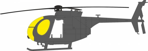 Eduard EX1173 MH-6J ICM 1/48